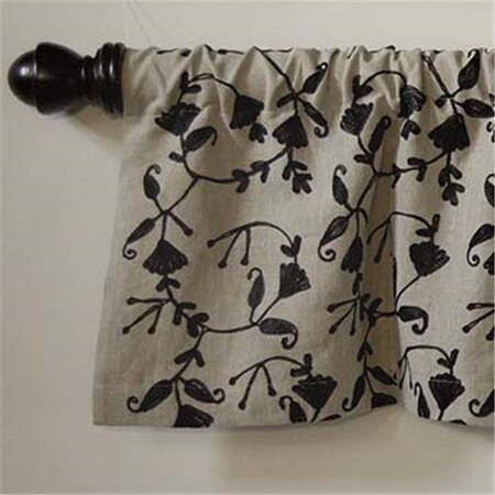 Heritage Lace Heritage Lace BT-5216ST Bristol 52 x 16 in. Valance; Sage Tea BT-5216ST